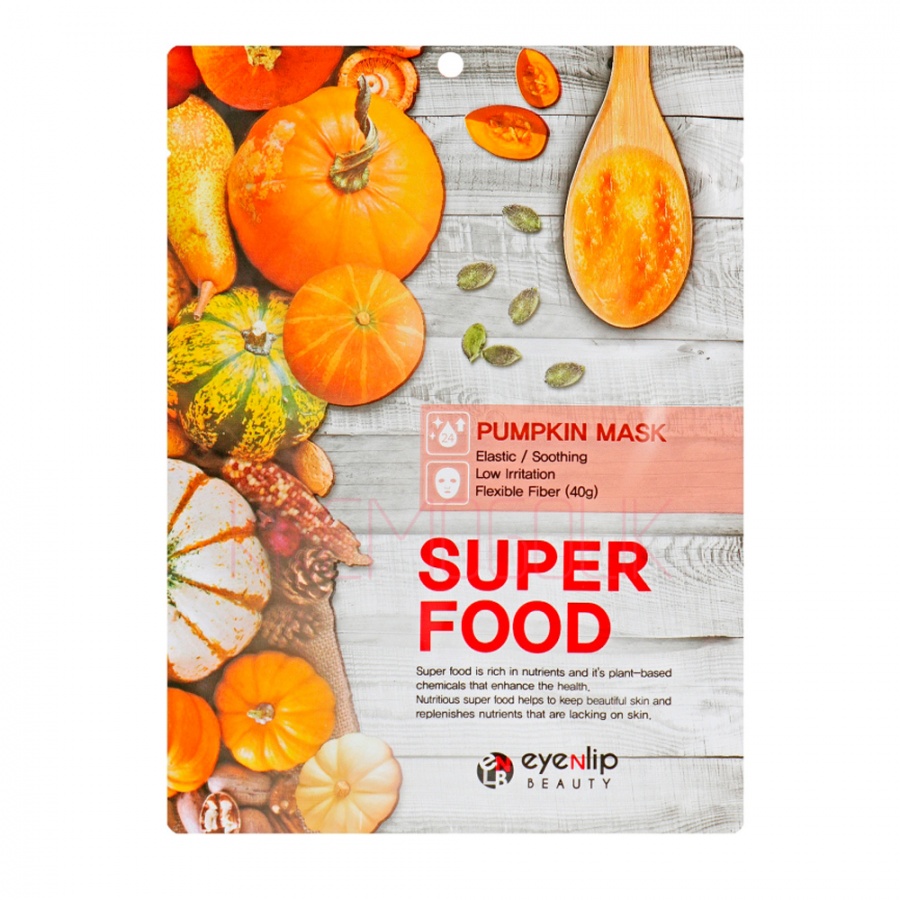 Маска на тканевой основе SUPER FOOD PUMPKIN MASK, EYENLIP, 23 мл