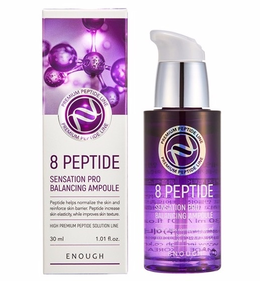Сыворотка для лица с петидным комплексом 8 Peptide Sensation Pro Balancing Ampoule, Enough, 30 мл