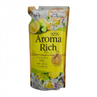 Кондиционер для белья длительного действия Aroma Rich Belle с богатым ароматом натуральных масел (мужской аромат), LION 400 мл (мягкая упаковка) Кондиционер для белья длительного действия Aroma Rich Belle с богатым ароматом натуральных масел (мужской аромат), LION 400 мл (мягкая упаковка)