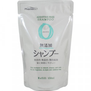 Шампунь для чувствительной кожи головы Pharmaact Mutenka Zero, KUMANO COSMETICS 450 мл (мягкая упаковка)