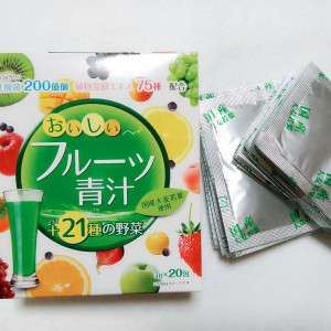 Концентрат для приготовления безалкогольных напитков Аодзиру с фруктами (яблоко, манго), Yuwa  3 г x 20  