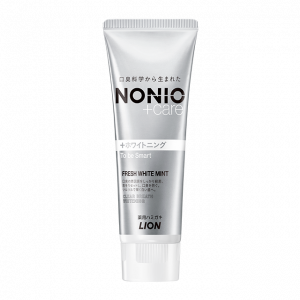 Профилактическая зубная паста Nonio против потемнения зубов для удаления неприятного запаха, отбеливания и комплексного ухода (аромат фруктов и мяты), LION 130 г