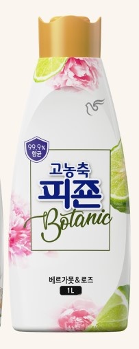 Кондиционер для белья Rich Perfume Botanic (парфюмированный супер-концентрат с ароматом Розовый букет), PIGEON 1000 мл