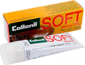 Крем для ухода за обувью из деликатной кожи Soft Practic (белый), Collonil 75 мл