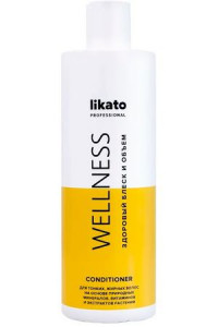 Бальзам-Кондиционер для тонких, жирных волос WELLNESS, Likato 400 мл.