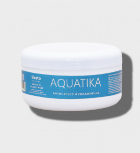 Маска-смузи для увлажнения и защиты натуральных волос Aquatika, Likato 250 мл.