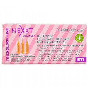 Интенсивный восстанавливающий комплекс для волос, Nexxt 10 шт.