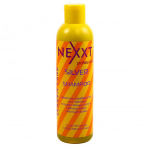 Шампунь для волос серебристый для светлых и осветленных волос, Nexxt  250 мл.