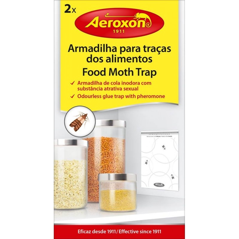 Липкие ловушки для пищевой моли, Aeroxon 2 шт