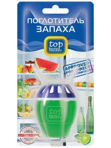 Поглотитель запаха лайм, Top House 1 шт