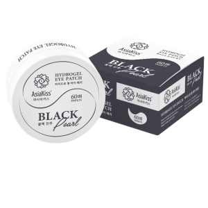 Патчи гидрогелевые для глаз Hydrogel Eye Patch Black Pearl, Asia Kiss 60 шт