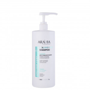 Шампунь для придания объёма тонким и склонным к жирности волосам Volume Pure Shampoo, Aravia 1000 мл