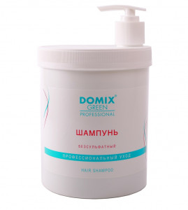 Шампунь для волос безсульфатный Green Professional, Domix 1000 мл