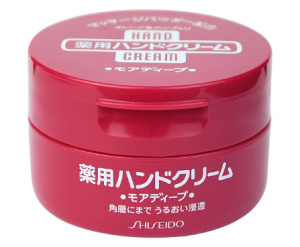 Лечебный питательный крем для рук апельсиновой пудрой, Shiseido 100 г