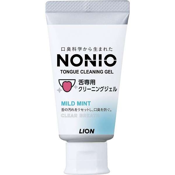 Очищающий гель для языка и удаления неприятного запаха (аромат нежная мята) Nonio, Lion 45 г