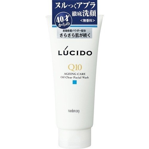 Пенка растворяющая жировые загрязнения в порах кожи лица (для мужчин после 40 лет) без запаха Lucido oil clear facial foam, Mandom 130 г 