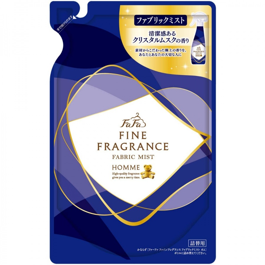 Кондиционер-спрей для тканей с утончённым ароматом FaFa Fine Fragrance Homme, Nissan 270 мл (мягкая упаковка) 