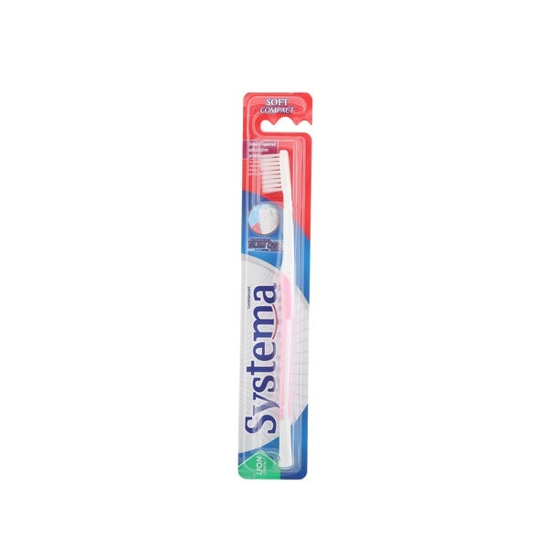 Зубная щетка, мягкая Systema Standart Soft Compact, Lion
