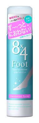  Дезодорант-антиперспирант спрей для ног 8x4 Foot Spray Clean Refresh, Kao 45 г