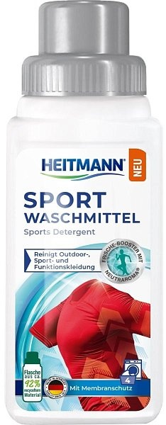 Моющее средство для туристической, спортивной и мембранной одежды Spezial Waschpflege, Heitmann, 250 мл