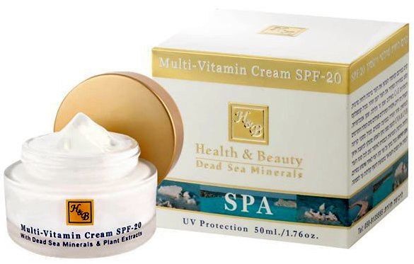 Крем для лица мультивитаминный SPF-20, Health Beauty 50 мл