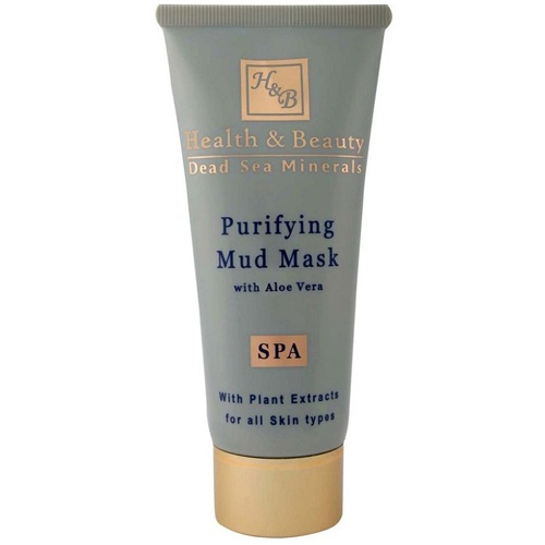 Маска очищающая грязевая с алоэ вера Purifying Mud Mask Enriched with Aloe Vera, Health and Beauty 150 мл