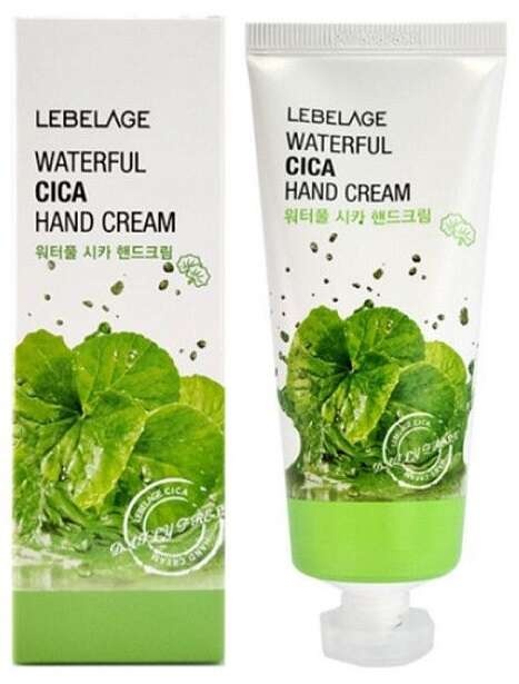 Крем для рук с экстрактом центеллы азиатской WATERFUL CICA HAND CREAM, LEBELAGE, 100 мл