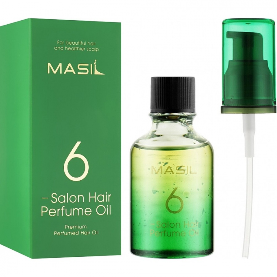 Масло для волос парфюмированное 6SALON HAIR PERFUME OIL, MASIL, 60 мл