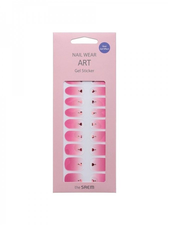 Наклейки для ногтей Nail Wear Art Gel Sticker 07, THE SAEM