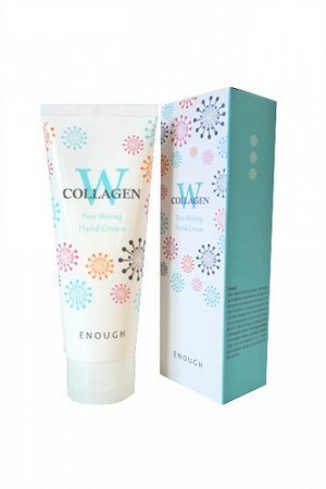 Крем для рук с гидролизованным коллагеном W Collagen Pure Shining Hand Cream, Enough, 100 мл