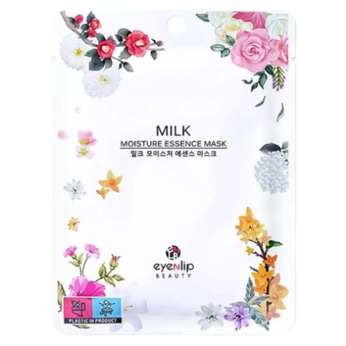 Маска на тканевой основе с экстрактом молока Moisture Essence Mask Milk, EYENLIP, 25 мл