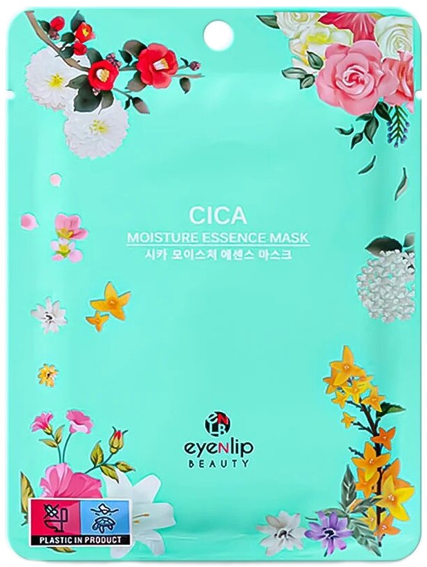 Маска на тканевой основе с экстрактом центеллы азиатской Moisture Essence Mask Cica, EYENLIP, 25 мл