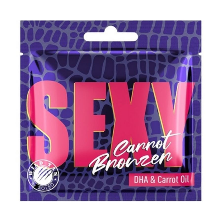 Крем-автобронзатор с каротиновым маслом Wild Tan Sexy Carrot Bronzer, Soleo, 15 мл