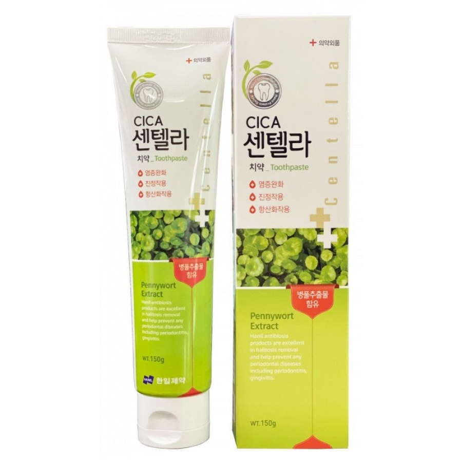 Зубная паста с экстрактом центеллы Centella toothpste, Hanil, 150 г