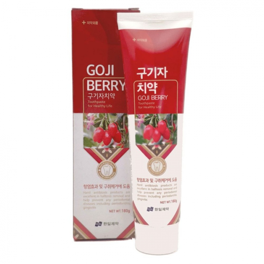 Зубная паста с экстрактом ягод годжи Goji Berry toothpste, Hanil, 180 г