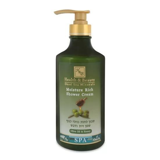 Увлажняющий крем для душа с оливковым маслом и медом, Health & Beauty, 780 мл