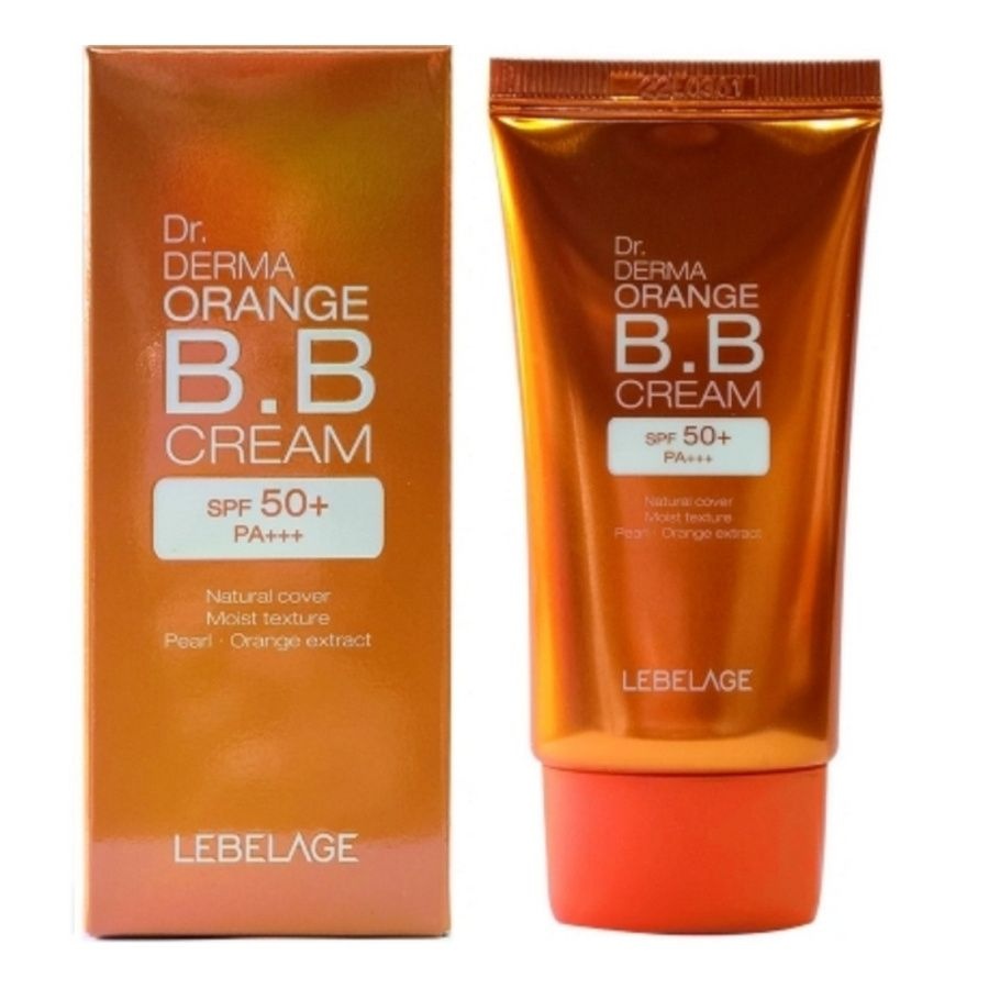 BB-крем увлажняющий с экстрактом апельсина Dr. Derma Orange B.B Cream Spf 50+ Pa+++, Lebelage, 30 мл