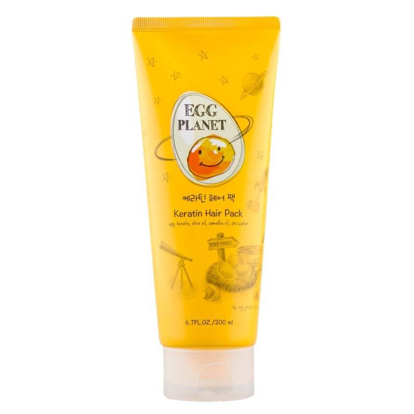 Маска для волос с кератином EGG PLANET Keratin Hair Pack, DAENG GI MEO RI, 200 мл