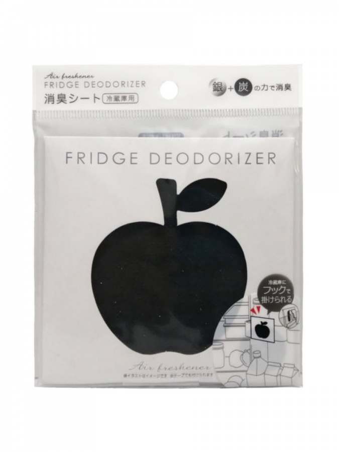 Поглотитель запахов для холодильников Яблочко Fridge Deodorizer, 10,5х10,5 см, Can Do 1 шт