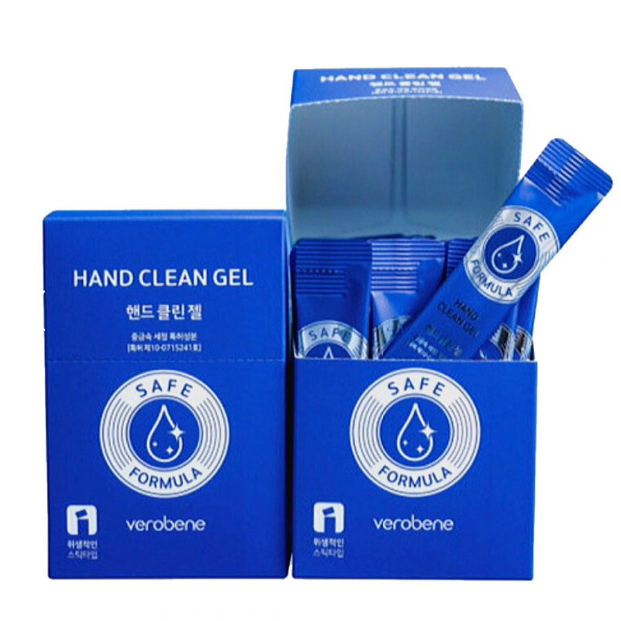 Антисептический гель для рук Безопасная формула Hand Gel Safe Formula, Verobene 30 шт х 2 мл