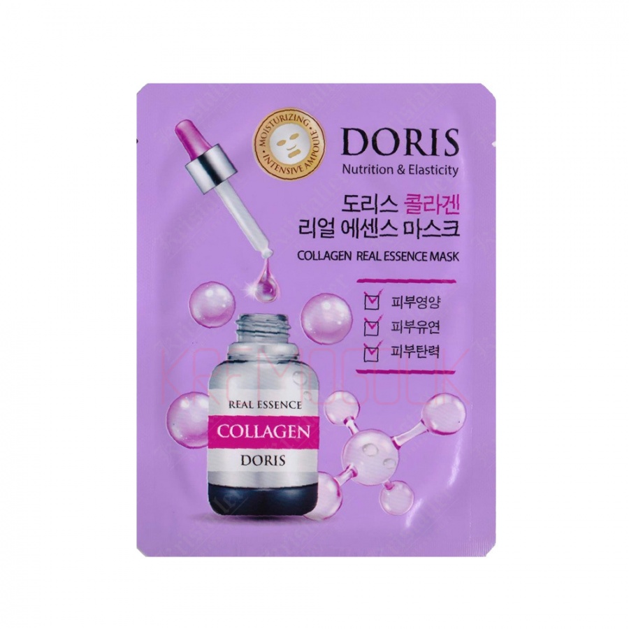 Ампульная маска Collagen Real Essence Mask с коллагеном, Doris 25 мл