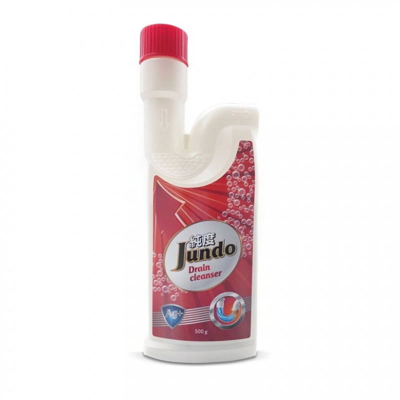 Концентрированное средство для устранения засоров Drain Cleanser, Jundo 500 г