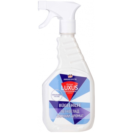 Легкоглад Зимний аромат Средство для облегчения глажки, Luxus Professional 500 мл с распылителем