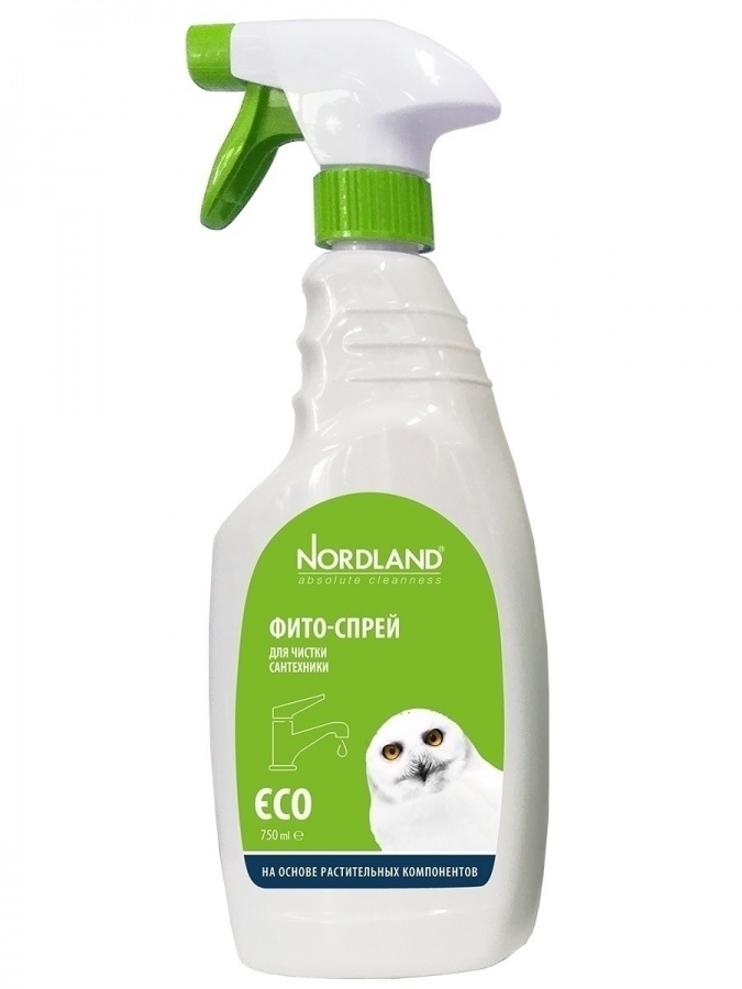 Фито-спрей для чистки сантехники на основе растительных компонентов, Nordland 750 мл