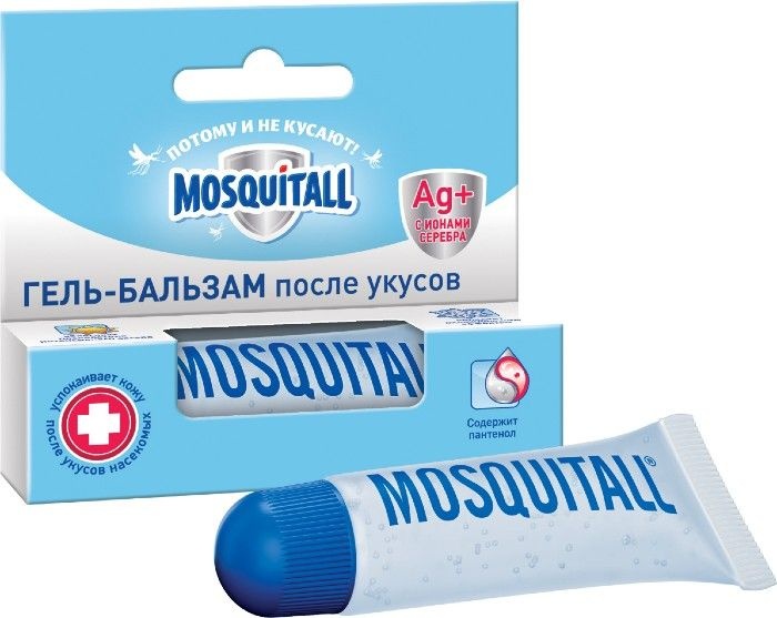 Гель-бальзам Скорая помощь после укусов, Mosquitall 10 мл