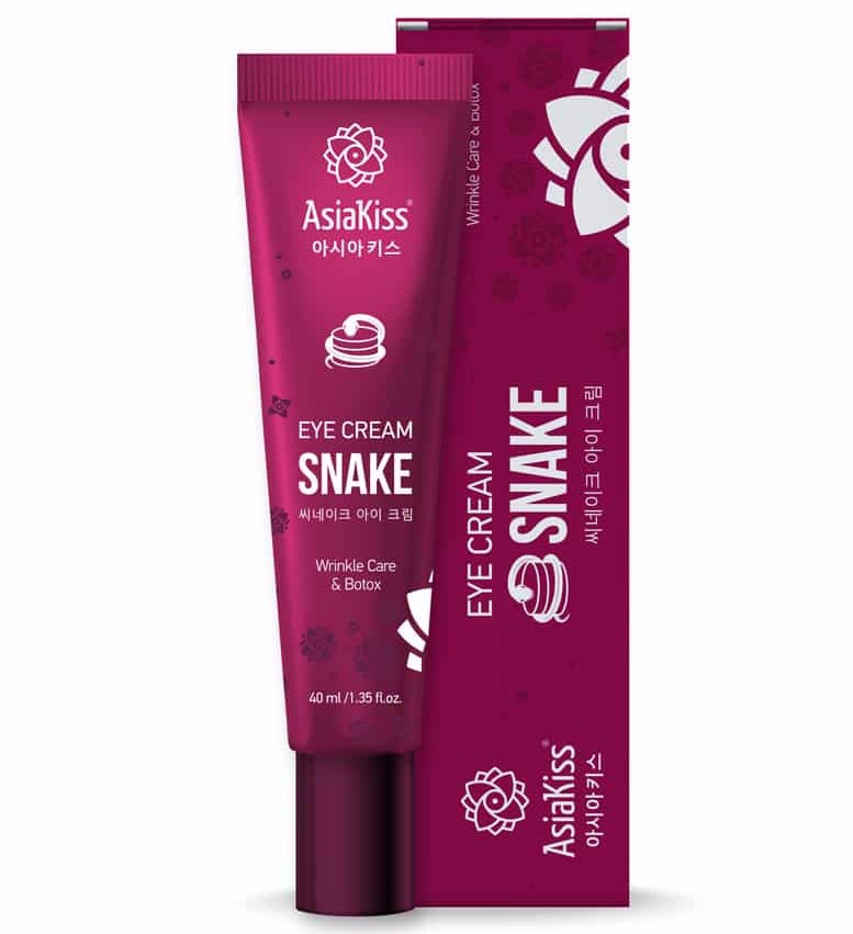 Крем для кожи вокруг глаз со змеиным ядом Snake, AsiaKiss 40 мл