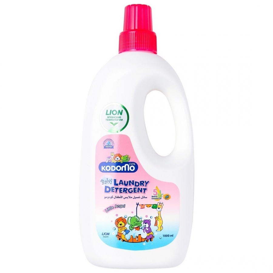  Гель для стирки детского белья Маленький ангел (0+) Kodomo kids balance formula, Lion 1000 мл