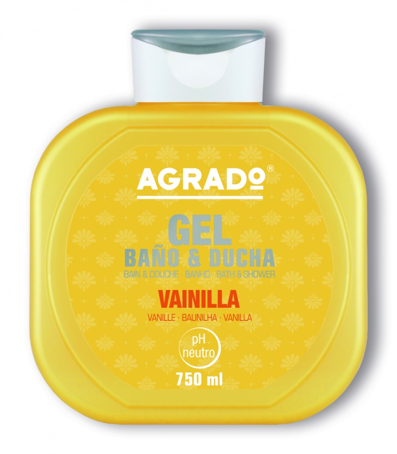 Гель для ванны и душа Vanilla Bath and Shower Gel Ваниль, Agrado 750 мл