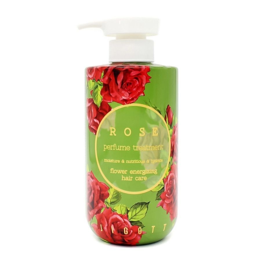  Парфюмированная маска для волос с экстрактом розы Rose Perfume Treatment, Jigott 500 мл
