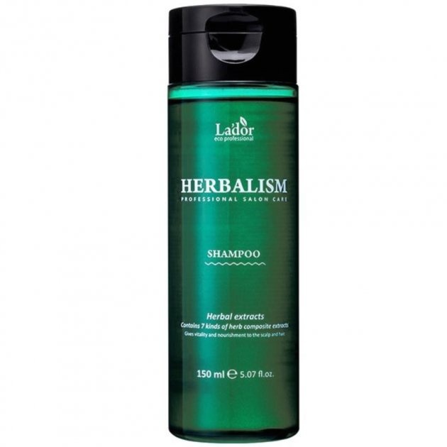 Шампунь для волос успокаивающий Herbalism Shampoo, Lador 150 мл
